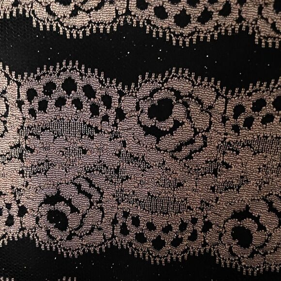 $2/15 Pink and Black lace dress - Picture 3 of 4